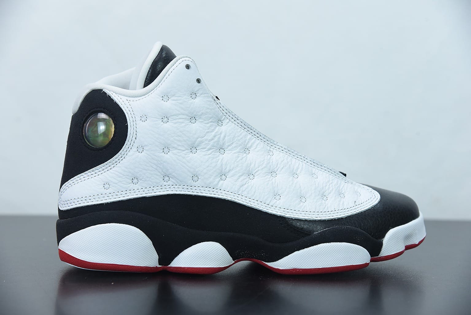 Air Jordan 13 “He Got Game” AJ13 乔13复刻黑白熊猫全息3D真猫眼货号 