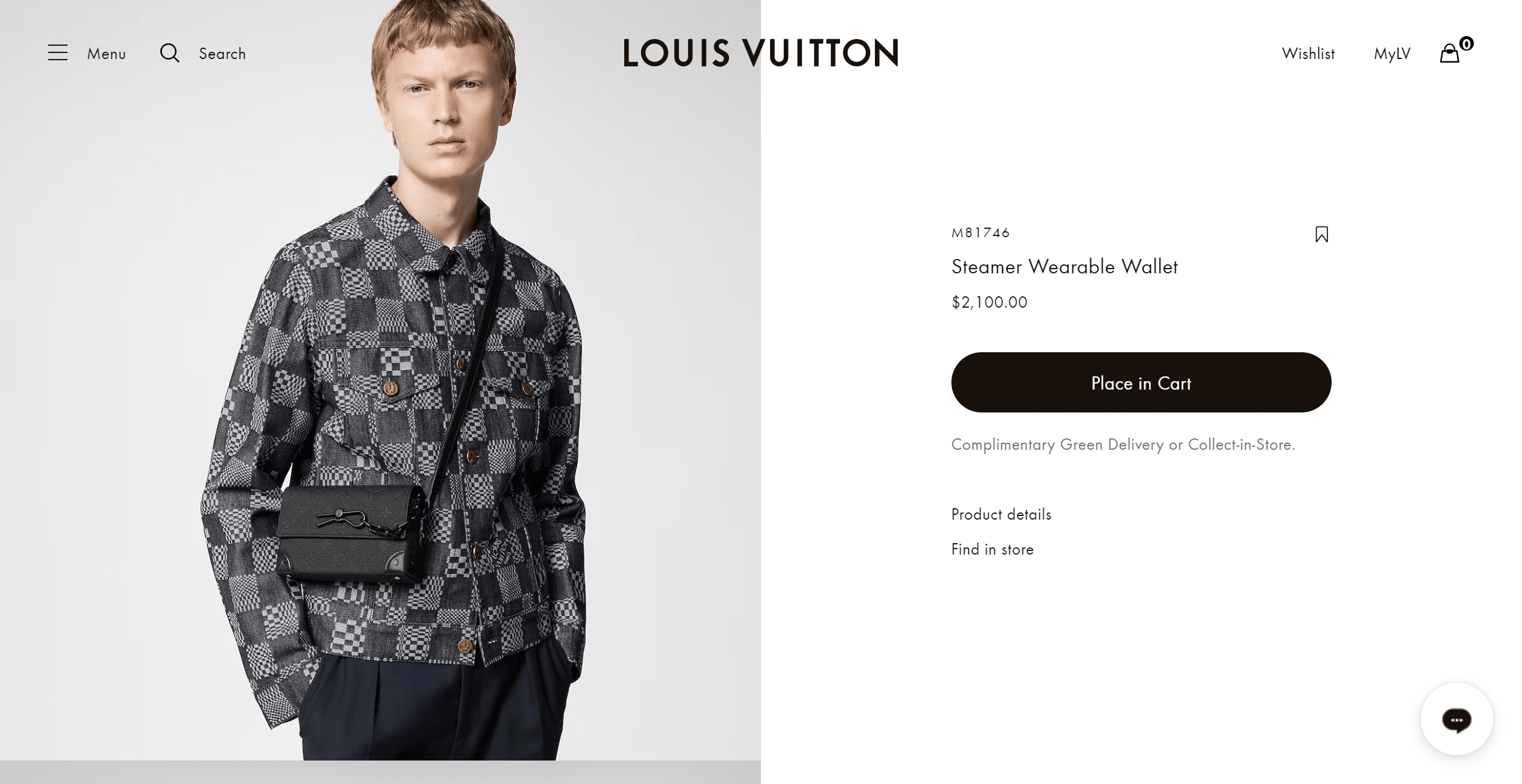 Shop Louis Vuitton 2024 SS M81746 Steamer Wearable Wallet (M81746