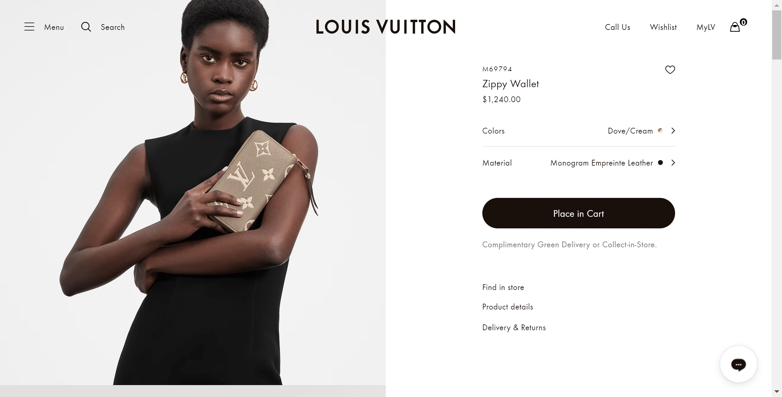 Louis Vuitton Tourterelle Creme Empreinte Monogram Giant Zippy