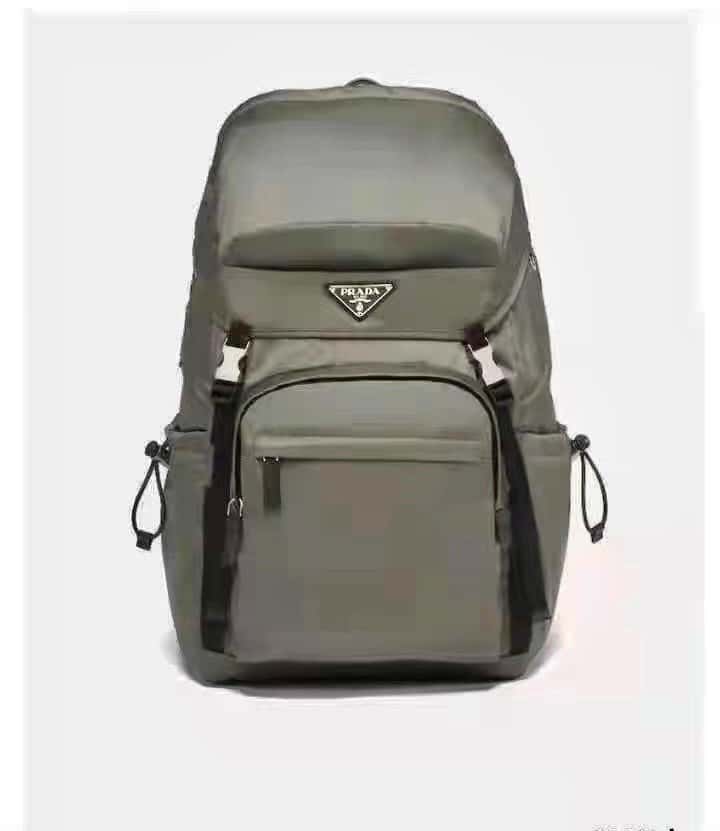 米兰国际-PRADA普拉达Re-Nylon再生尼龙新款登山包2VZ090