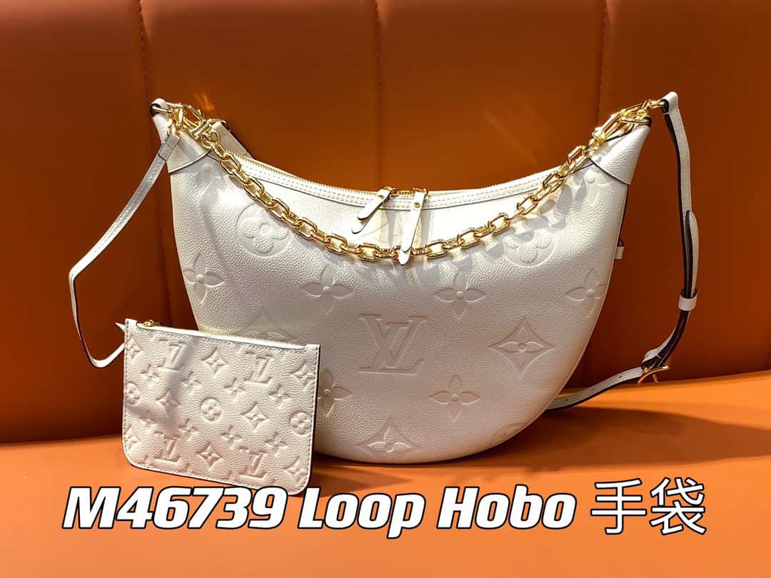 Loop Hobo Monogram Empreinte Leather - Handbags M46739