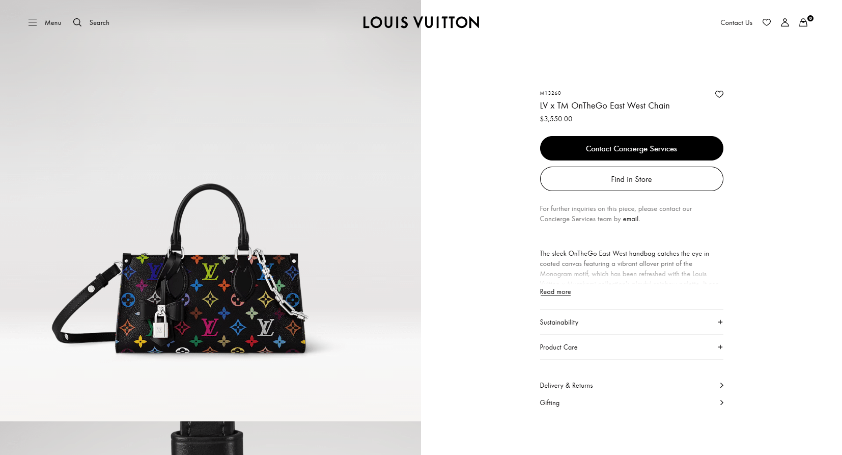 LV x TM OnTheGo East West Chain Other Monogram Canvas Bags and Small Leather Goods Women s Bags LOUI