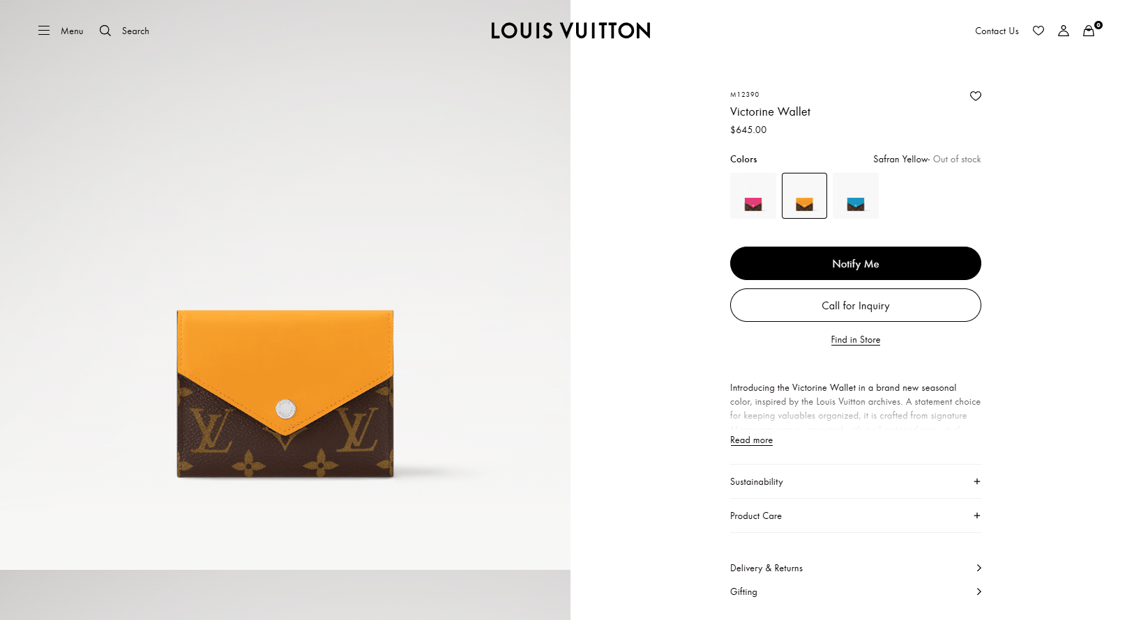 Victorine Wallet Monogram Women Small Leather Goods LOUIS VUITTON ® 04 11 2025 07 11 PM