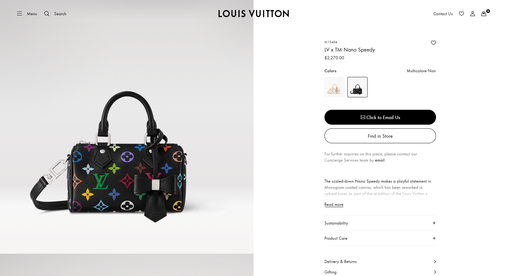 LV x TM Nano Speedy Other Monogram Canvas Women Small Leather Goods LOUIS VUITTON ® 04 14 2025 04 17