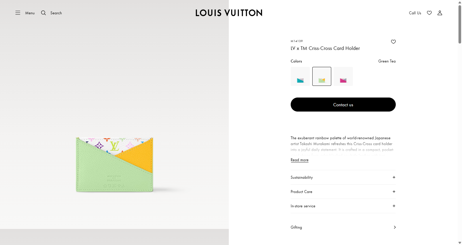 LV x TM Criss Cross Card Holder Monogram Empreinte Leather Wallets and Small Leather Goods LOUIS VUI