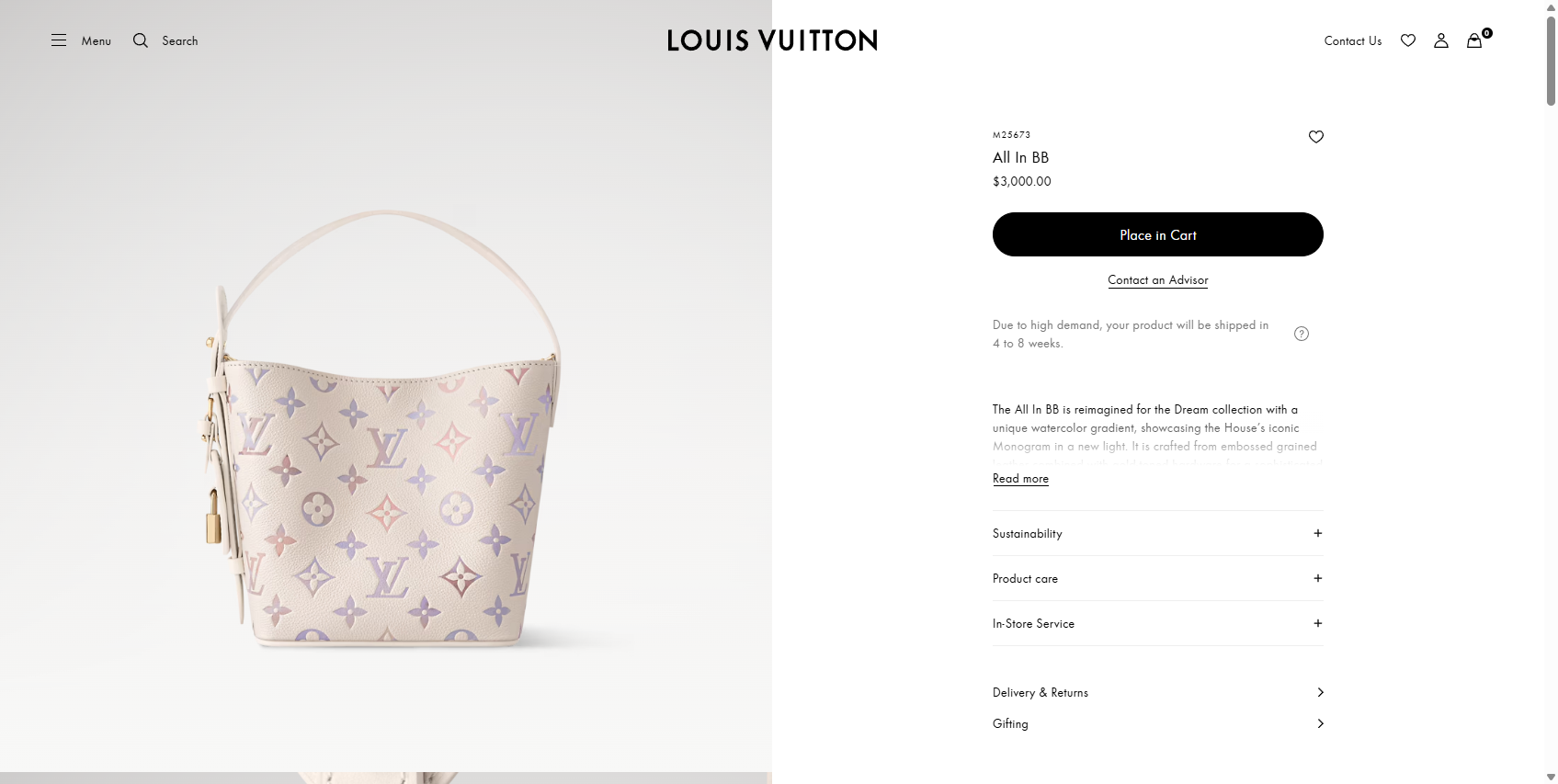 All In BB Monogram Empreinte Leather Women Handbags LOUIS VUITTON ® 08 14 2025 03 13 PM