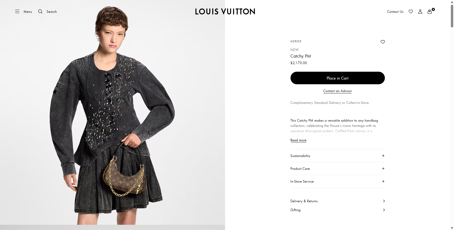 Catchy PM Monogram Women Small Leather Goods LOUIS VUITTON ® 09 20 2025 01 27 PM