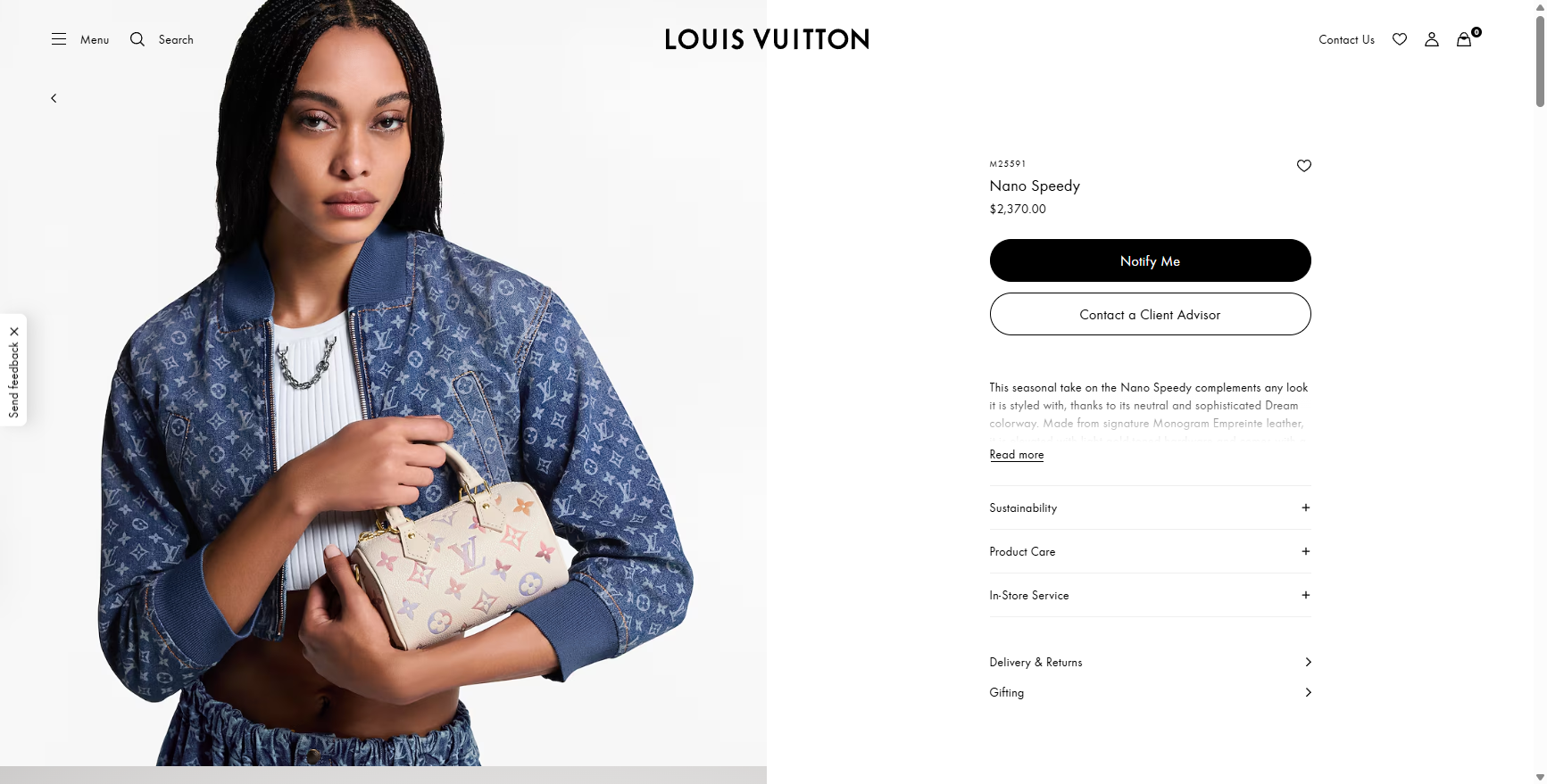 Nano Speedy Monogram Empreinte Leather Women Small Leather Goods LOUIS VUITTON ® 09 20 2025 01 15 PM