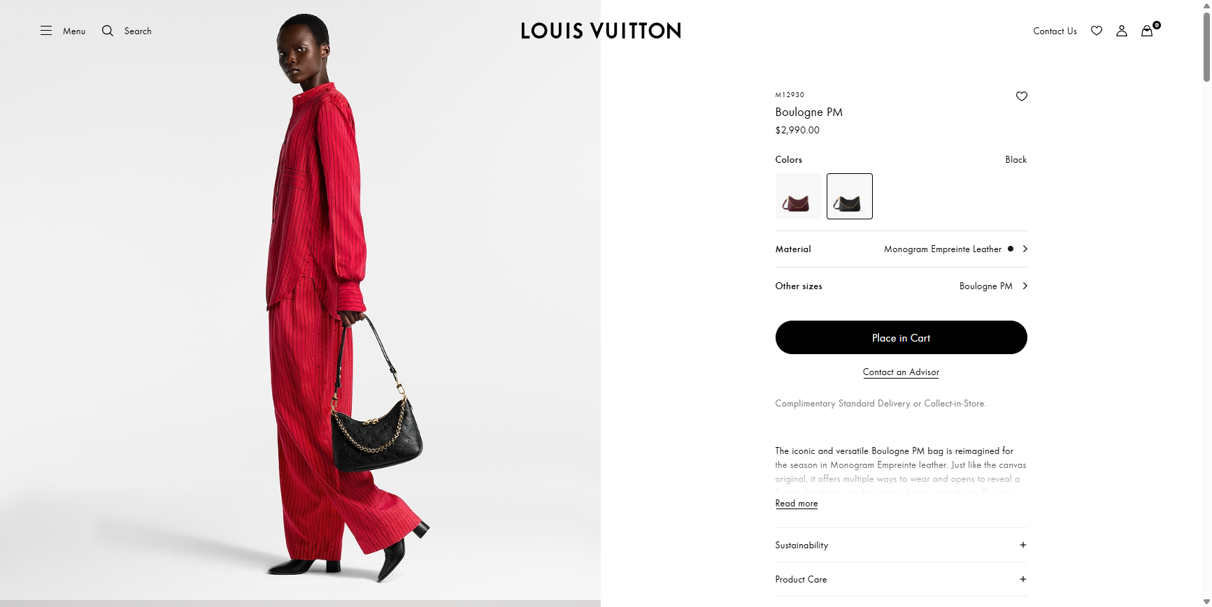 Boulogne PM Monogram Empreinte Leather Women Handbags LOUIS VUITTON ® 11 13 2025 02 33 PM jpg